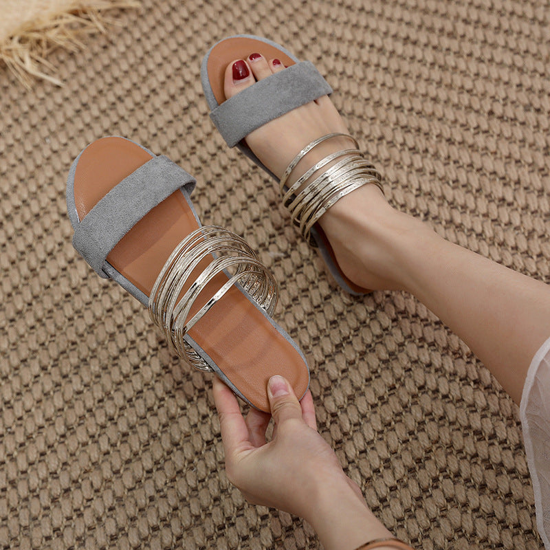 Sandales Épure – Minimalisme Coréen & Douceur Quotidienne🌙