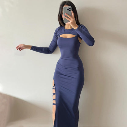 Ensemble Fendu – Manches Longues & Liberté Bohème👗