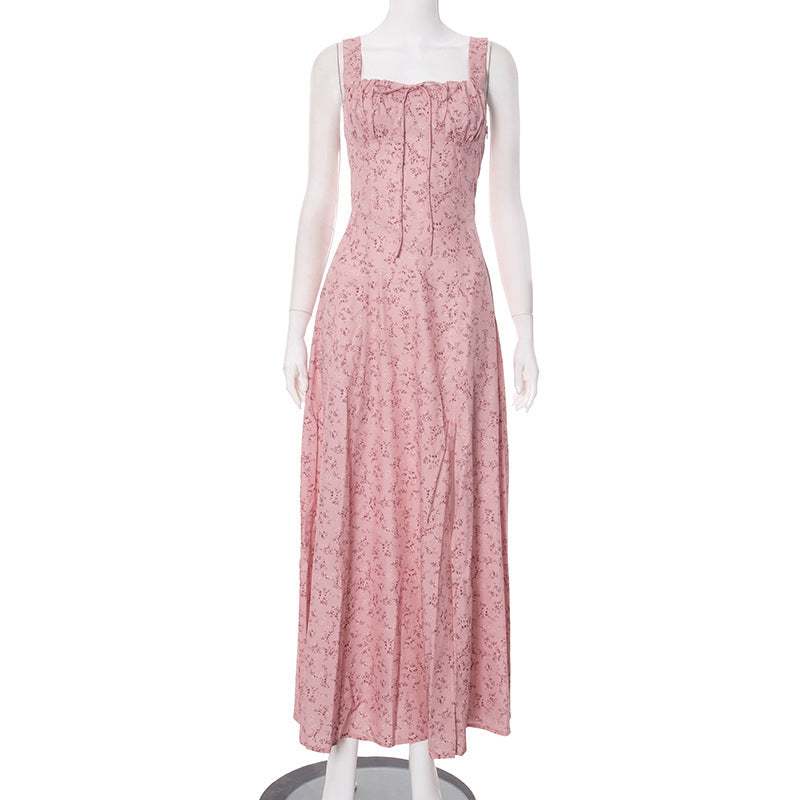 Robe Fleurie – Dos Nu Envoûtant & Allure Éclatante⭐️