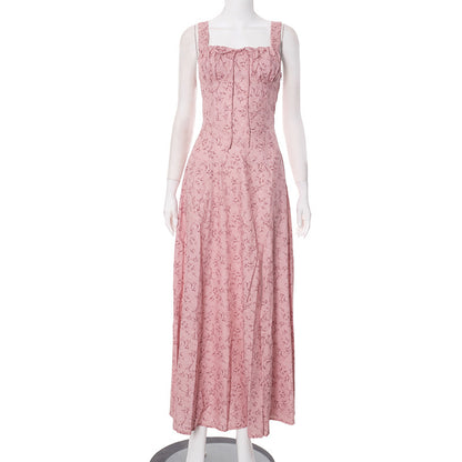 Robe Fleurie – Dos Nu Envoûtant & Allure Éclatante⭐️