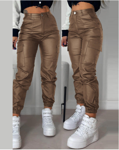 Pantalon Zippé – Plis Modernes & Allure Rebelle ✨