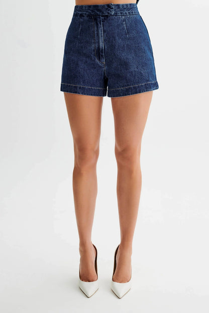 Ensemble Denim – Énergie Urbaine & Liberté Sans Manches💙