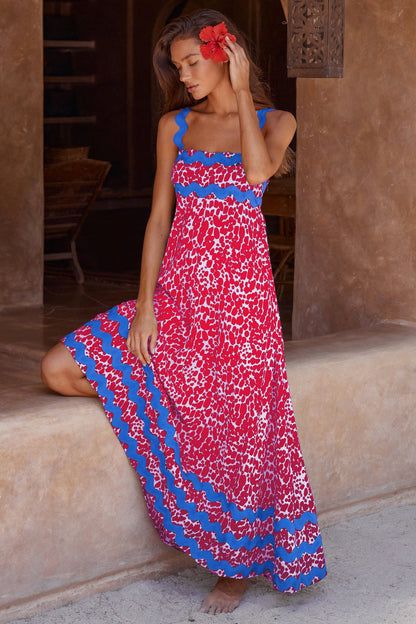 Robe Fleurie – Vagues Douces & Évasion Bohème🌸