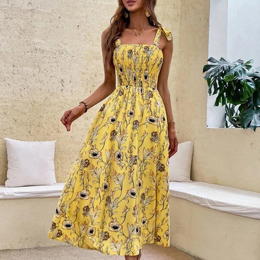 Robe Slim – Été Radieux & Liberté Sans Manches ☀️