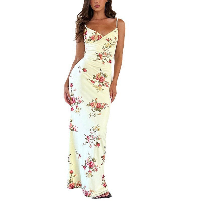 Robe Camisole – Décolleté V & Élégance Sans Effort 🌸