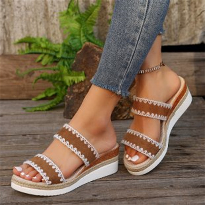Sandales Tressées – Âme Bohème & Évasion d’Été🌺