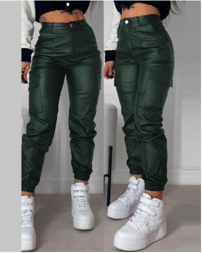 Pantalon Zippé – Plis Modernes & Allure Rebelle ✨