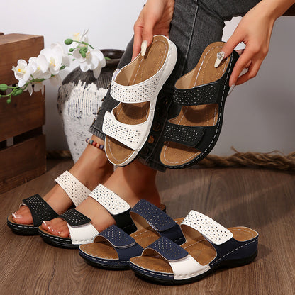 Sandales Compensées – Légèreté d’Été & Confort Bohème🌆