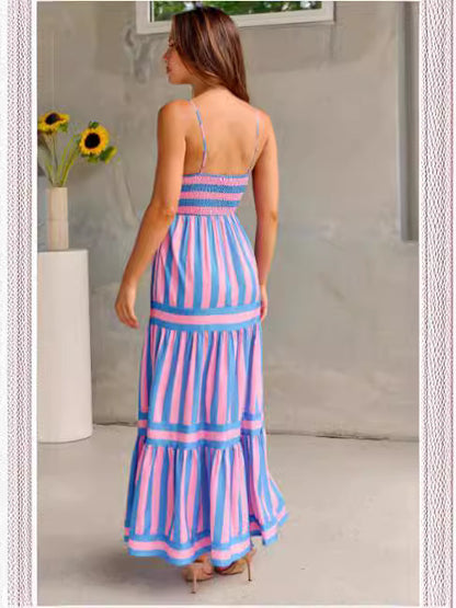 Robe Bretelles à Poches – Esprit Plage & Douceur Vagabonde💙
