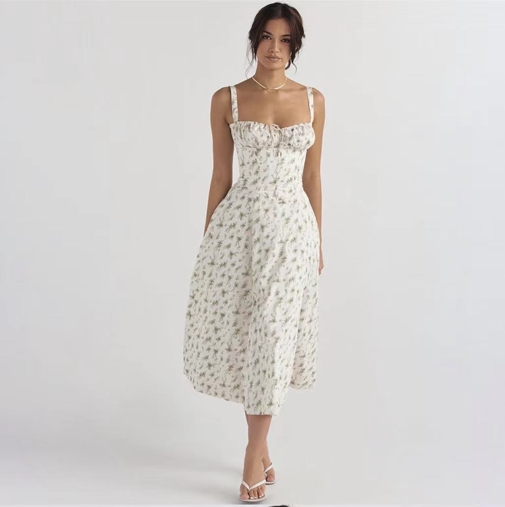 Robe Bord de Mer – Nœuds Croisés & Liberté d’Été🌅