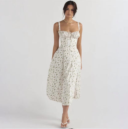 Robe Bord de Mer – Nœuds Croisés & Liberté d’Été🌅