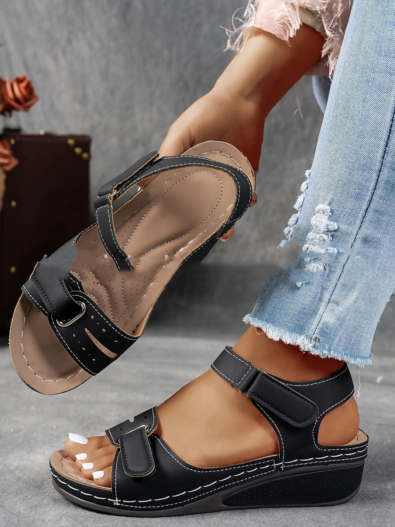 Sandales à Brides – Silhouette Affirmée & Été Infini ☀️