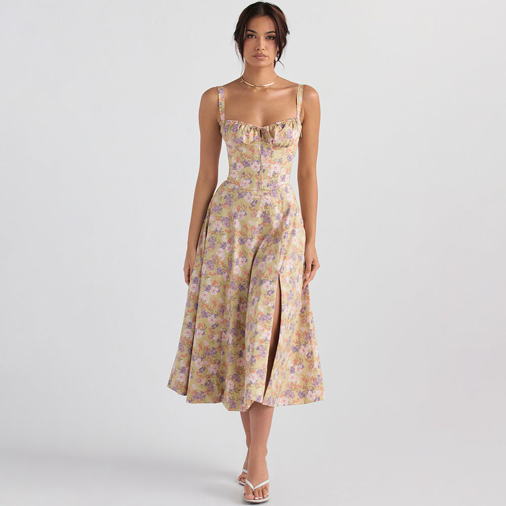 Robe Bord de Mer – Nœuds Croisés & Liberté d’Été🌅