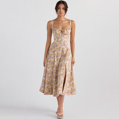 Robe Bord de Mer – Nœuds Croisés & Liberté d’Été🌅